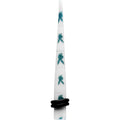 4G White Teal Acrylic Playboy Rabbit Head Taper