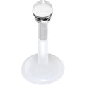 Semi-Precious Crystal Bioplast Push-In Labret Monroe