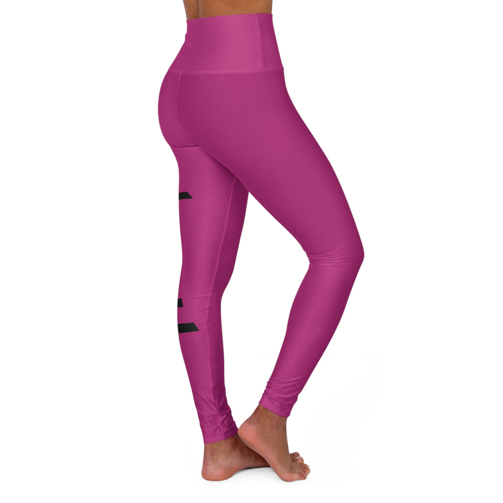 Pink High Waist Leggin