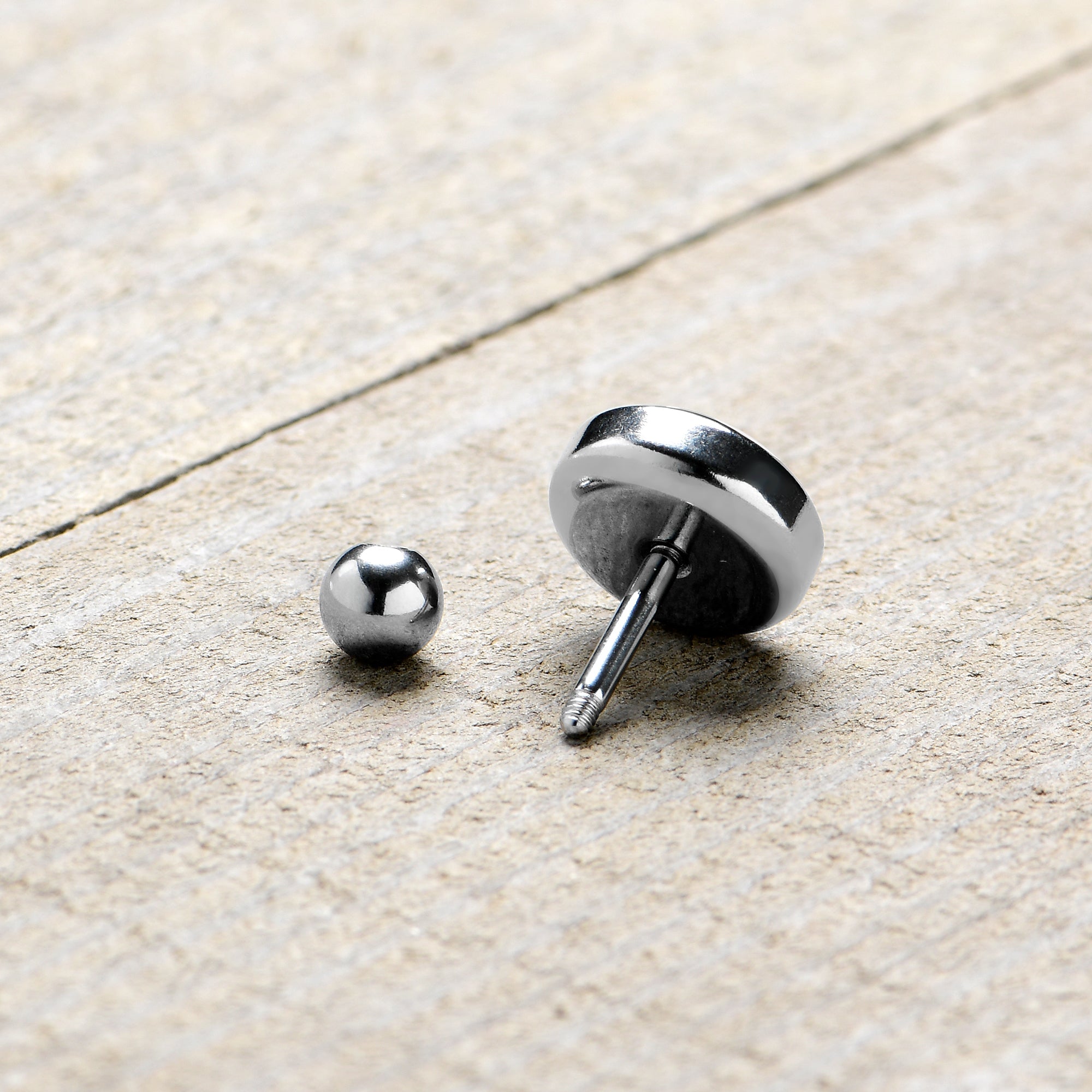 16G 1/4 Alien UFO Dinosaur Abduction Cartilage Tragus Earring by Onyx O