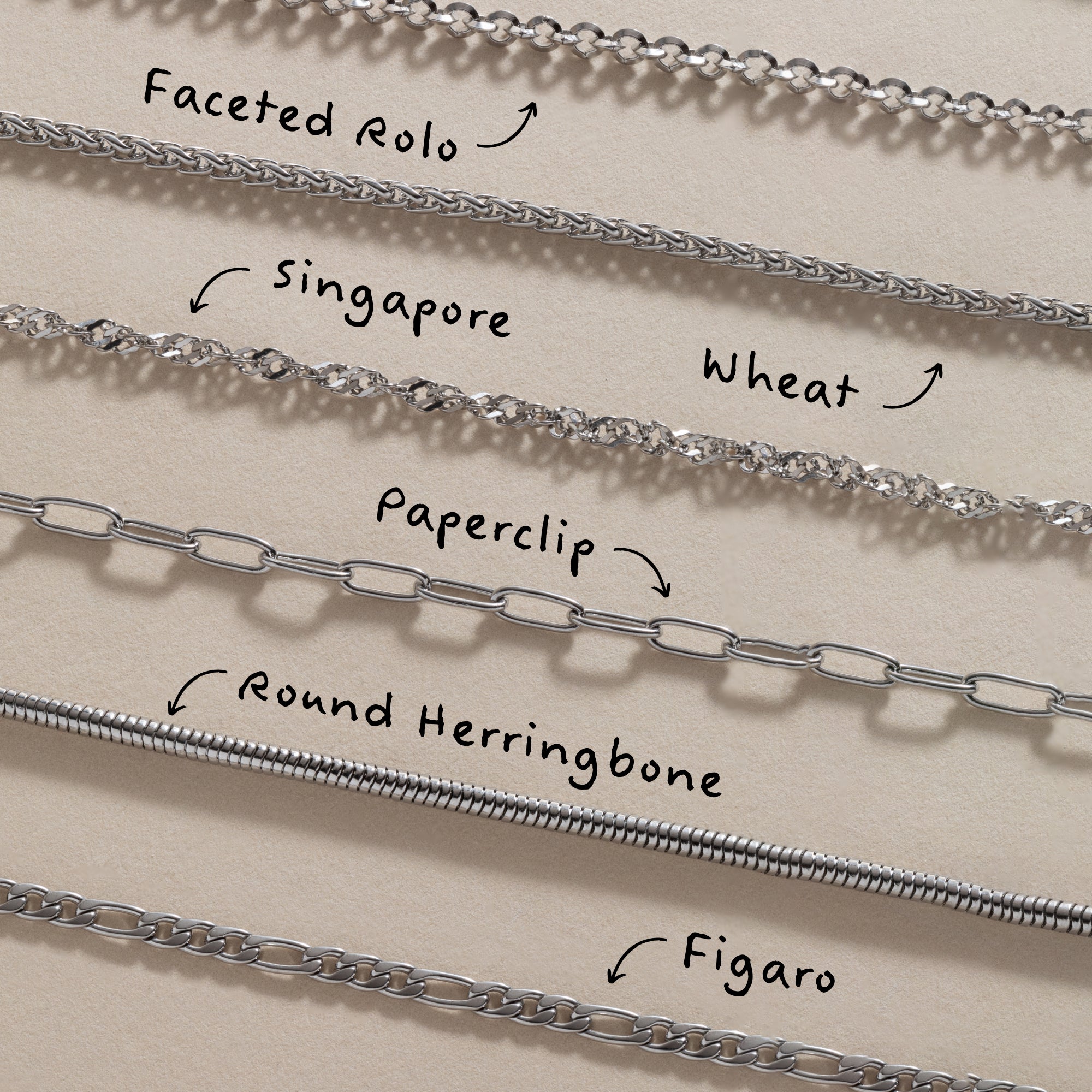 Figaro Charm & Layering Necklace