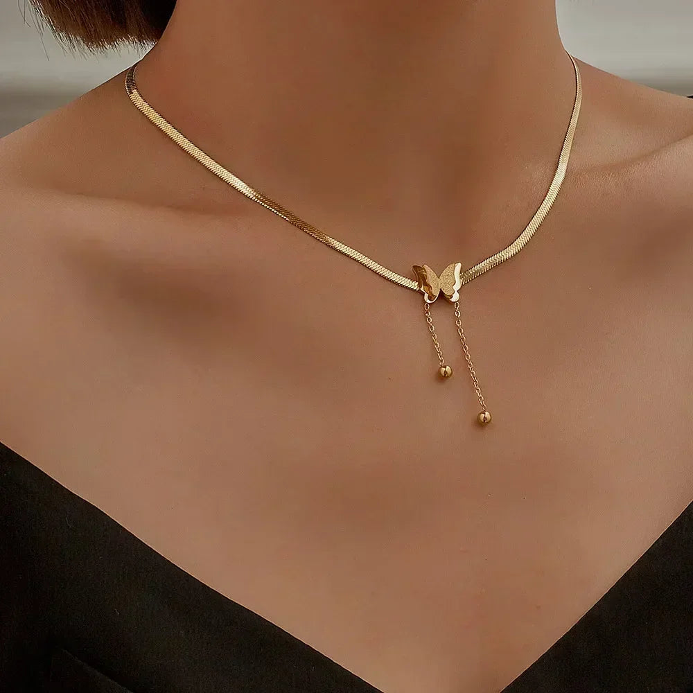 Luxurious Square Pink Zircon Pendant Necklace For Women Fashionable Personalized Daily Accessory Party Jewelry Birthday Gifts