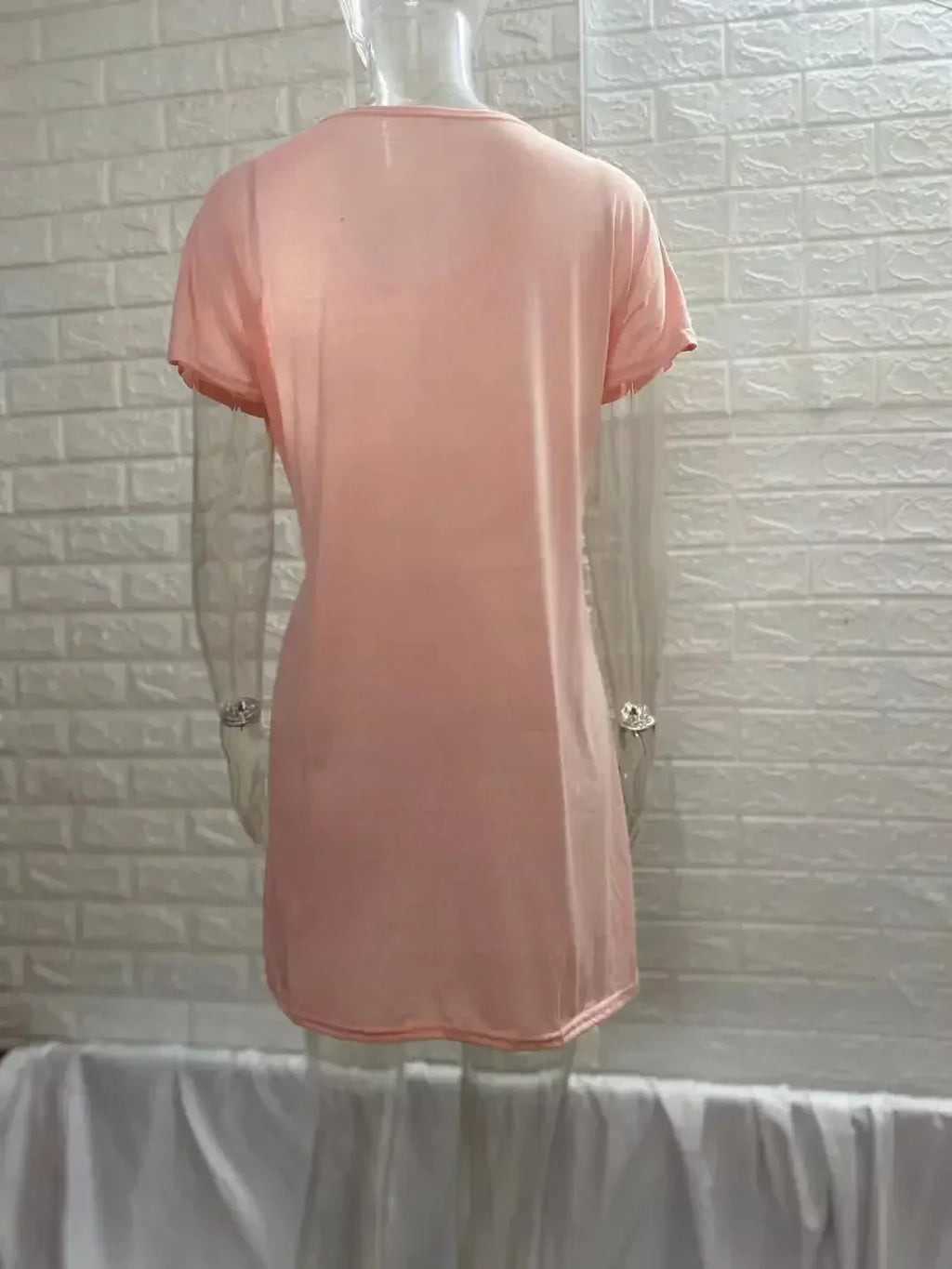 Dress Women Summer O-neck Short Sleeve Asymmetrical Lace Up Waist Solid Color Dresses 2022 Casual Vestidos Dropshipping JQMY9675