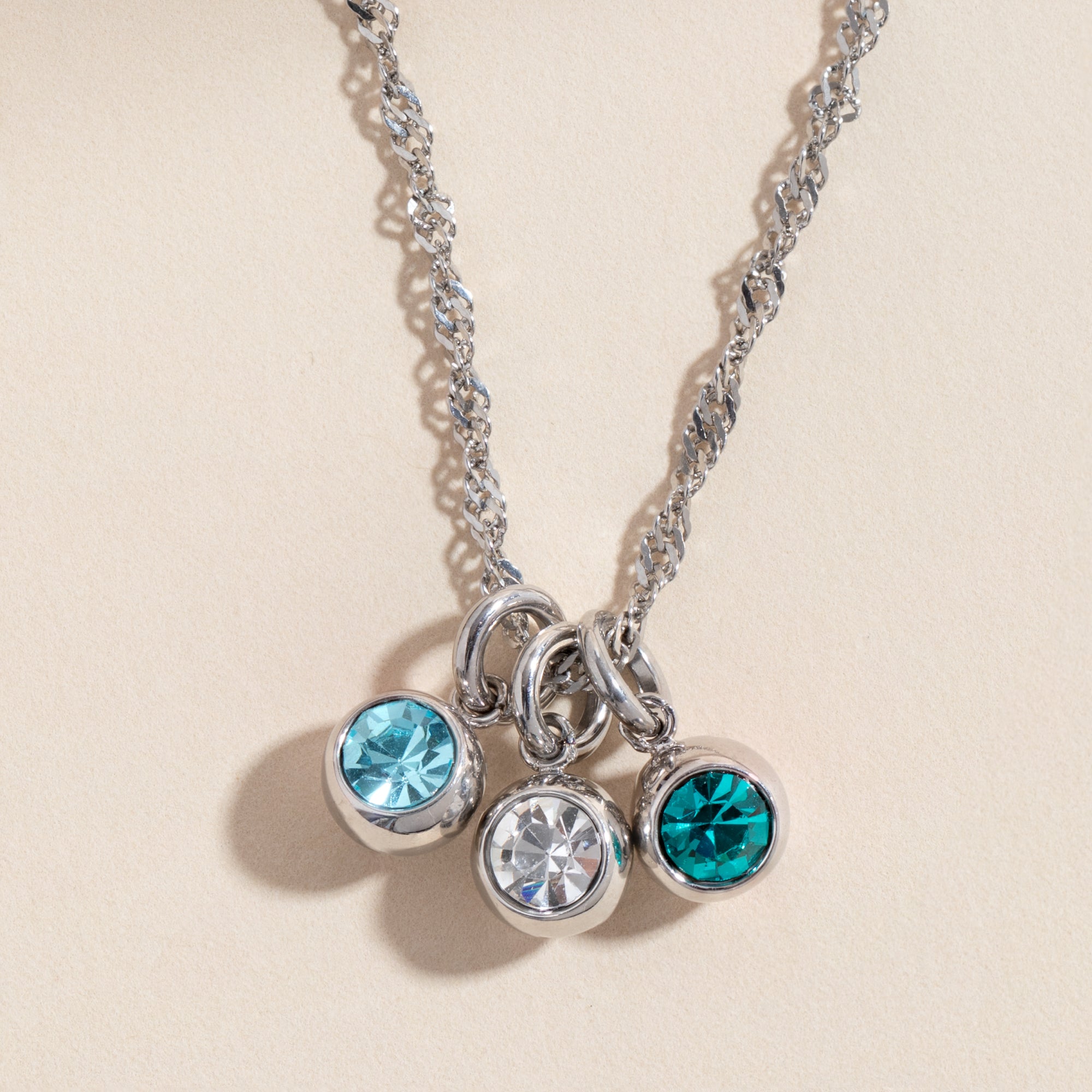 April Birthstone Interchangeable Charm