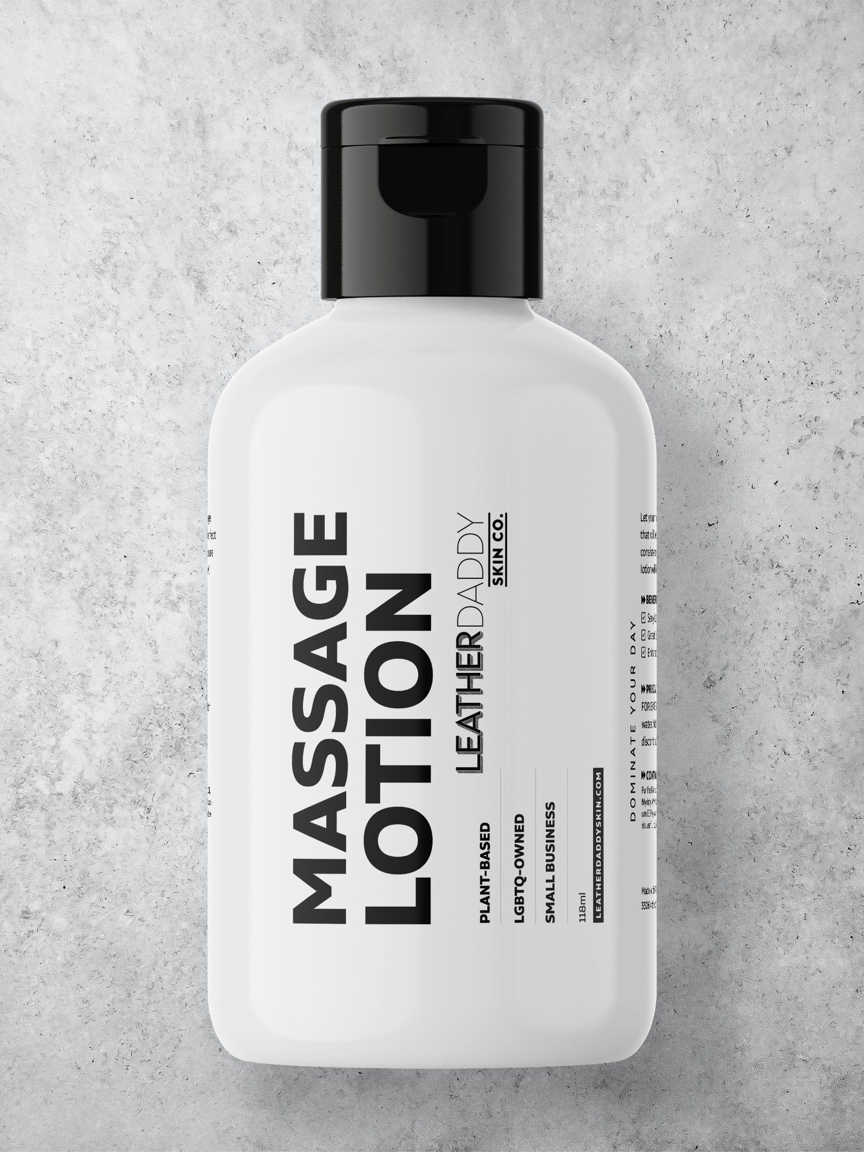 Massage Lotion | LeatherDaddy Skin Co.