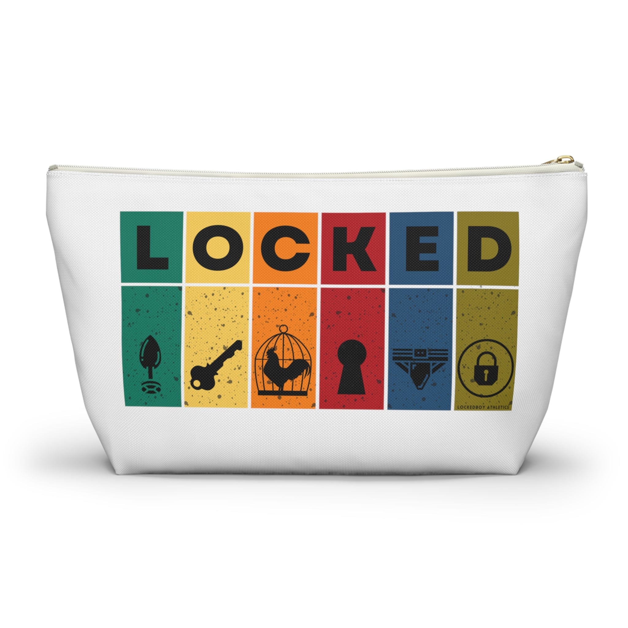Locked Blocks Chastity Pouch - Lockedboy Athletics