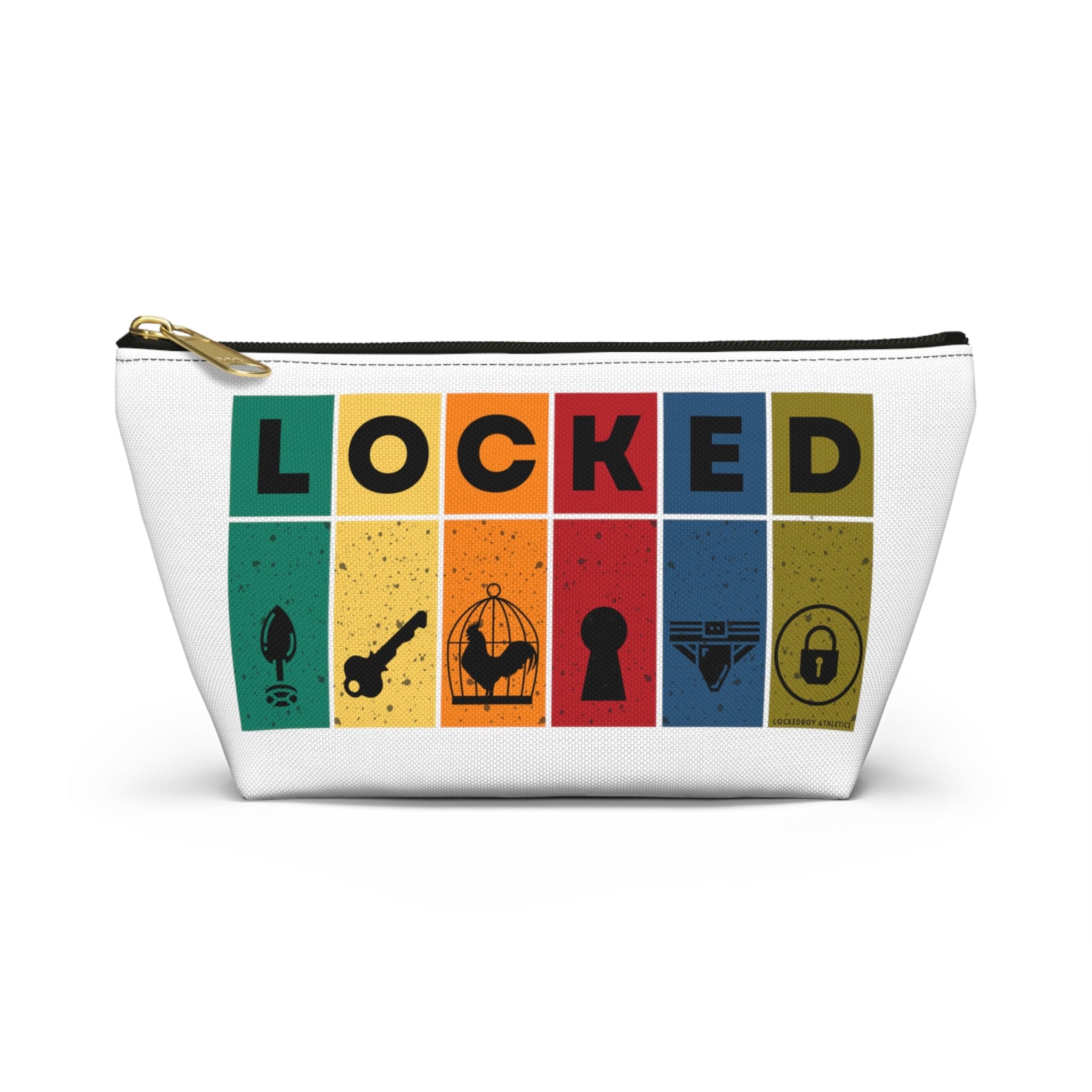 Locked Blocks Chastity Pouch - Lockedboy Athletics