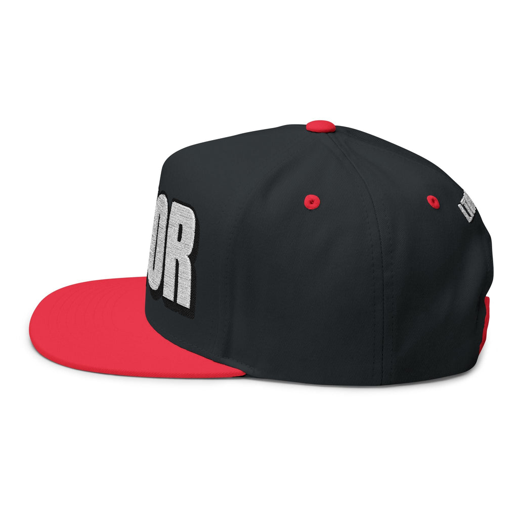 INTO: BATOR Embroidered Flat Bill Cap – Kink Hat for Edgers, Strokers & Masturbation Enthusiasts