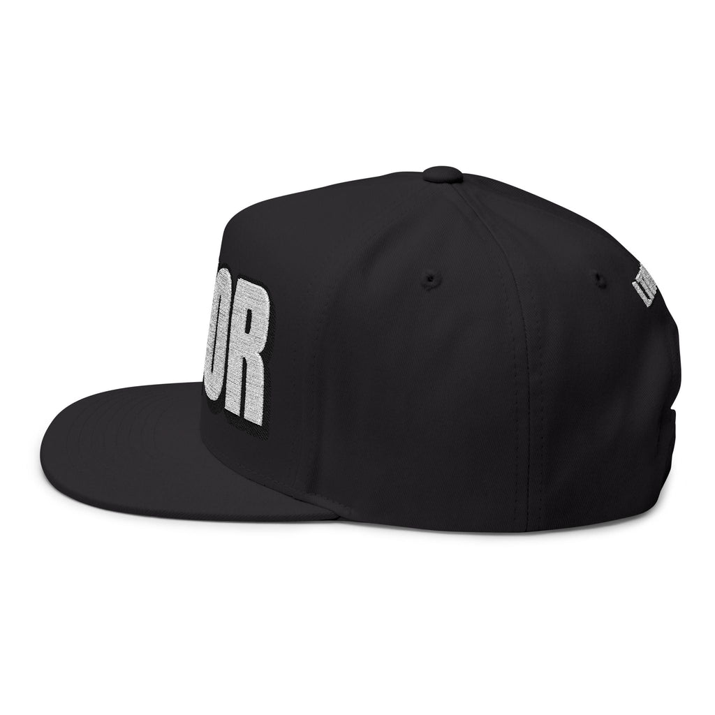 INTO: BATOR Embroidered Flat Bill Cap – Kink Hat for Edgers, Strokers & Masturbation Enthusiasts