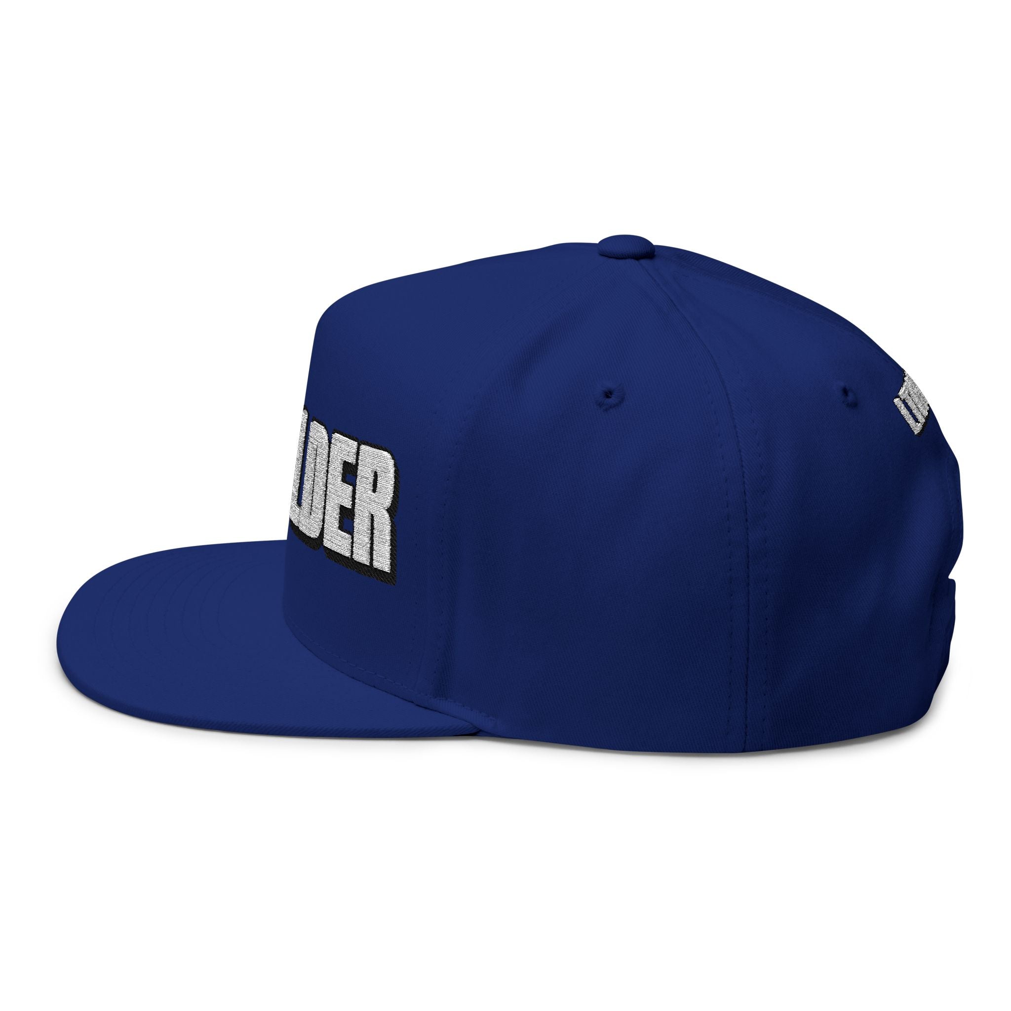 INTO: KEYHOLDER Embroidered Flat Bill Cap – Chastity Dom Hat for Bold Tops & Erotic Power Play