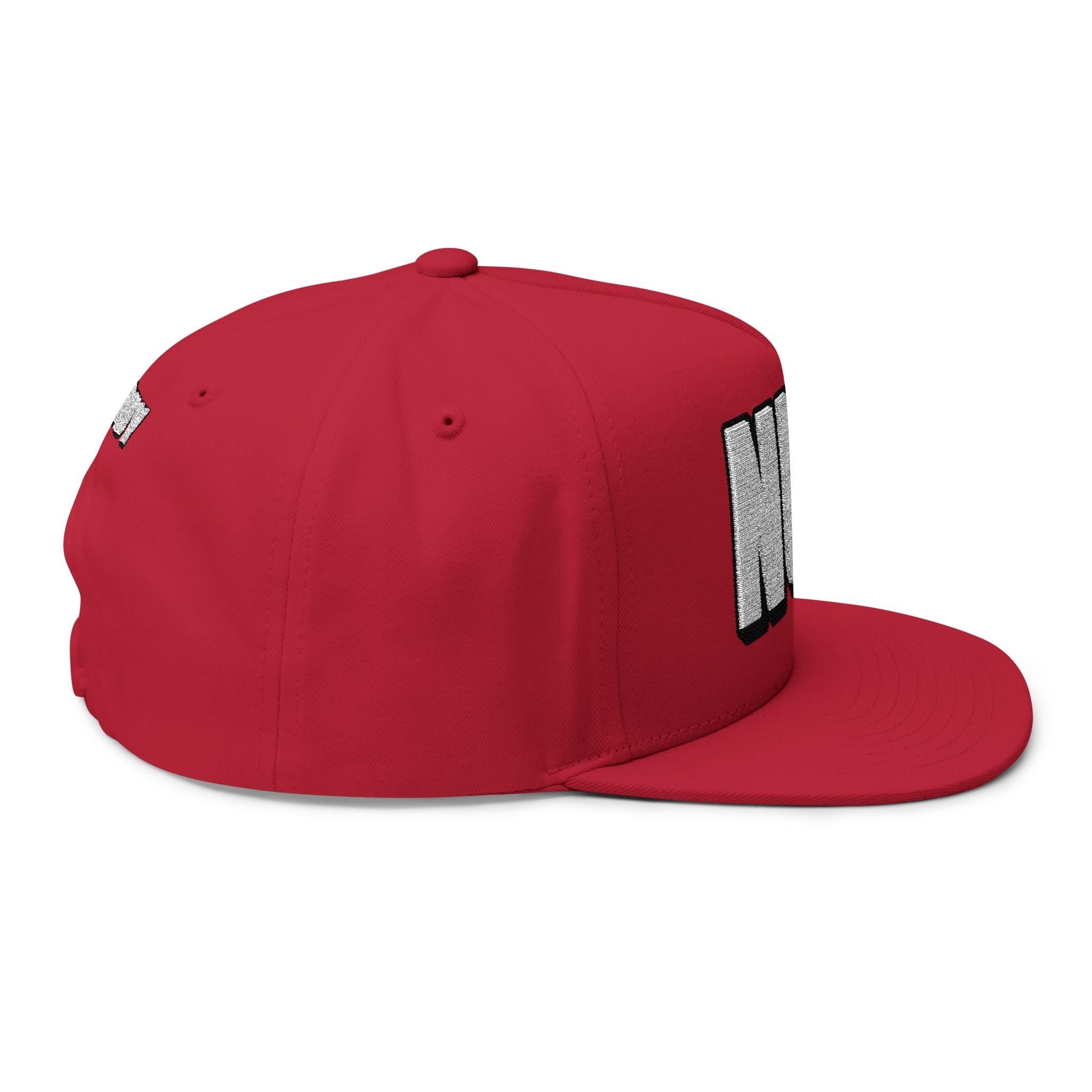 INTO: NUB Embroidered Flat Bill Cap – Kink Hat for Chastity Subs, Shrinked D*s, & Total Denial Devotees