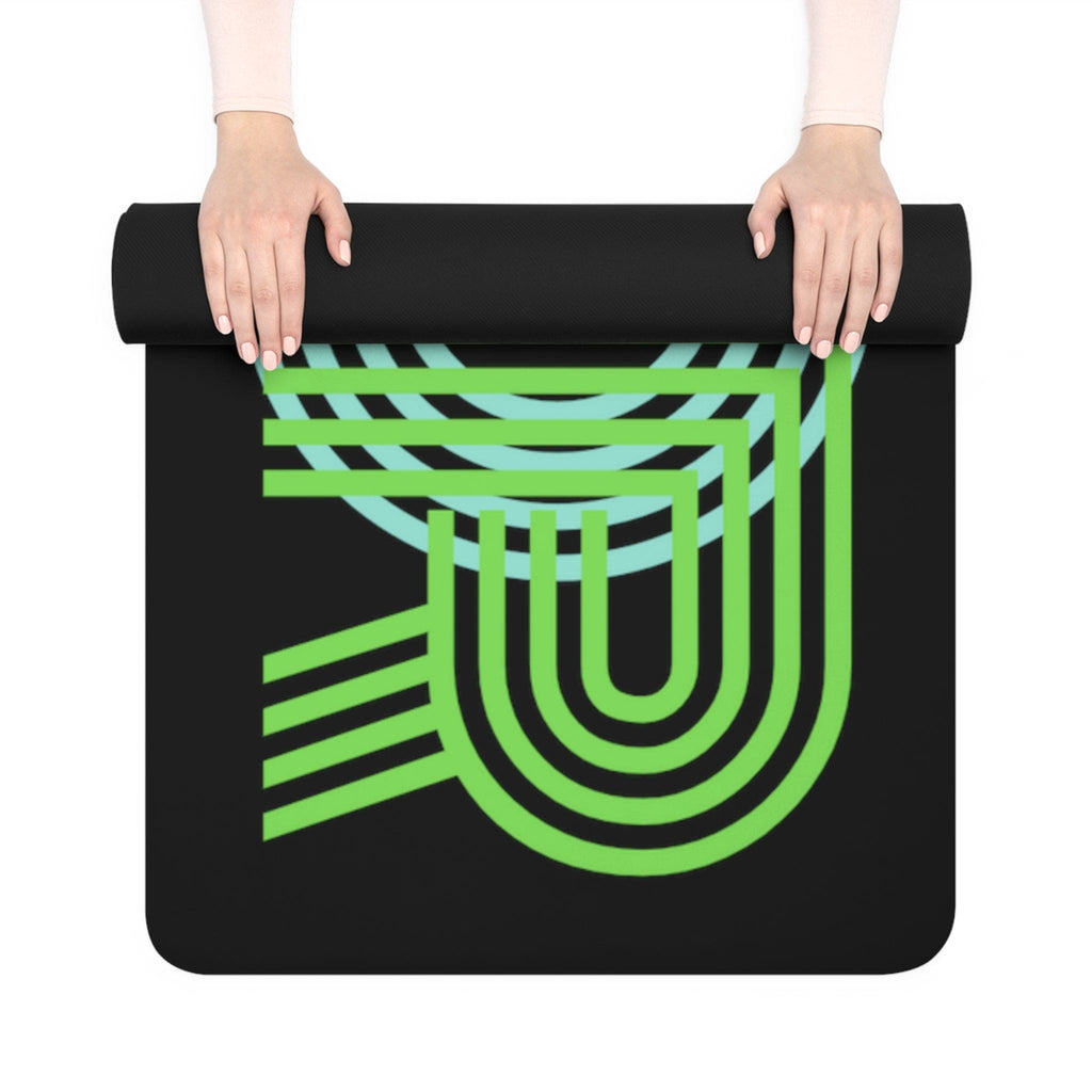 Retro Bator Rubber Yoga Mat