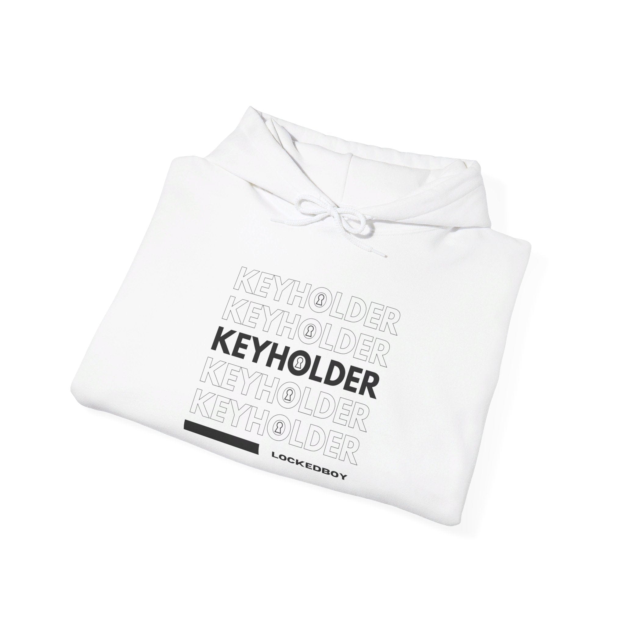 Keyholder Bag Inspo Hoodie - Lockedboy Athletics Chastity Apparel