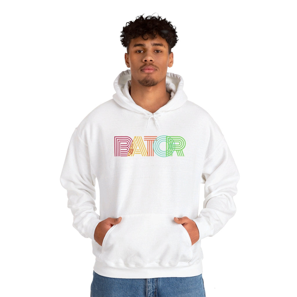 Retro BATOR Hoodie - B8rBrand Bate Apparel