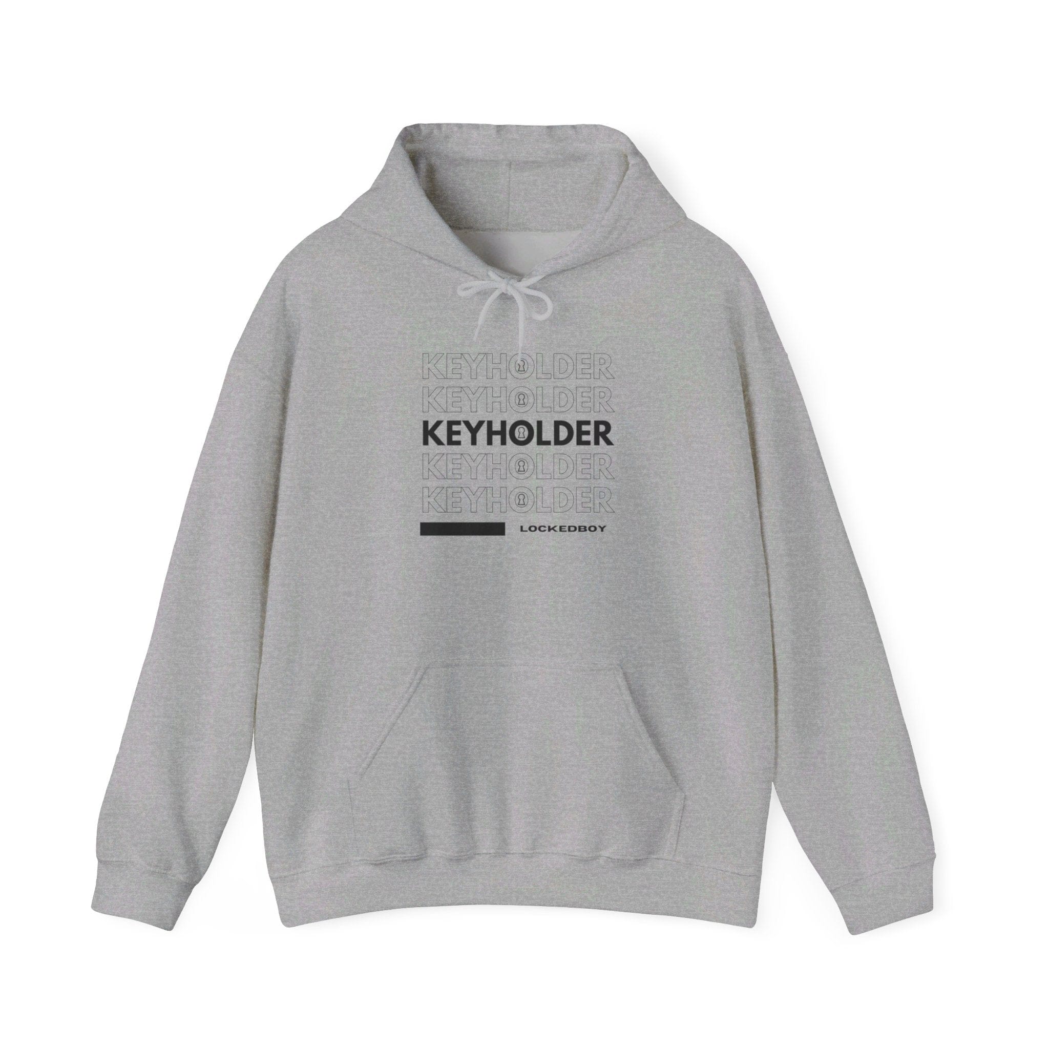 Keyholder Bag Inspo Hoodie - Lockedboy Athletics Chastity Apparel