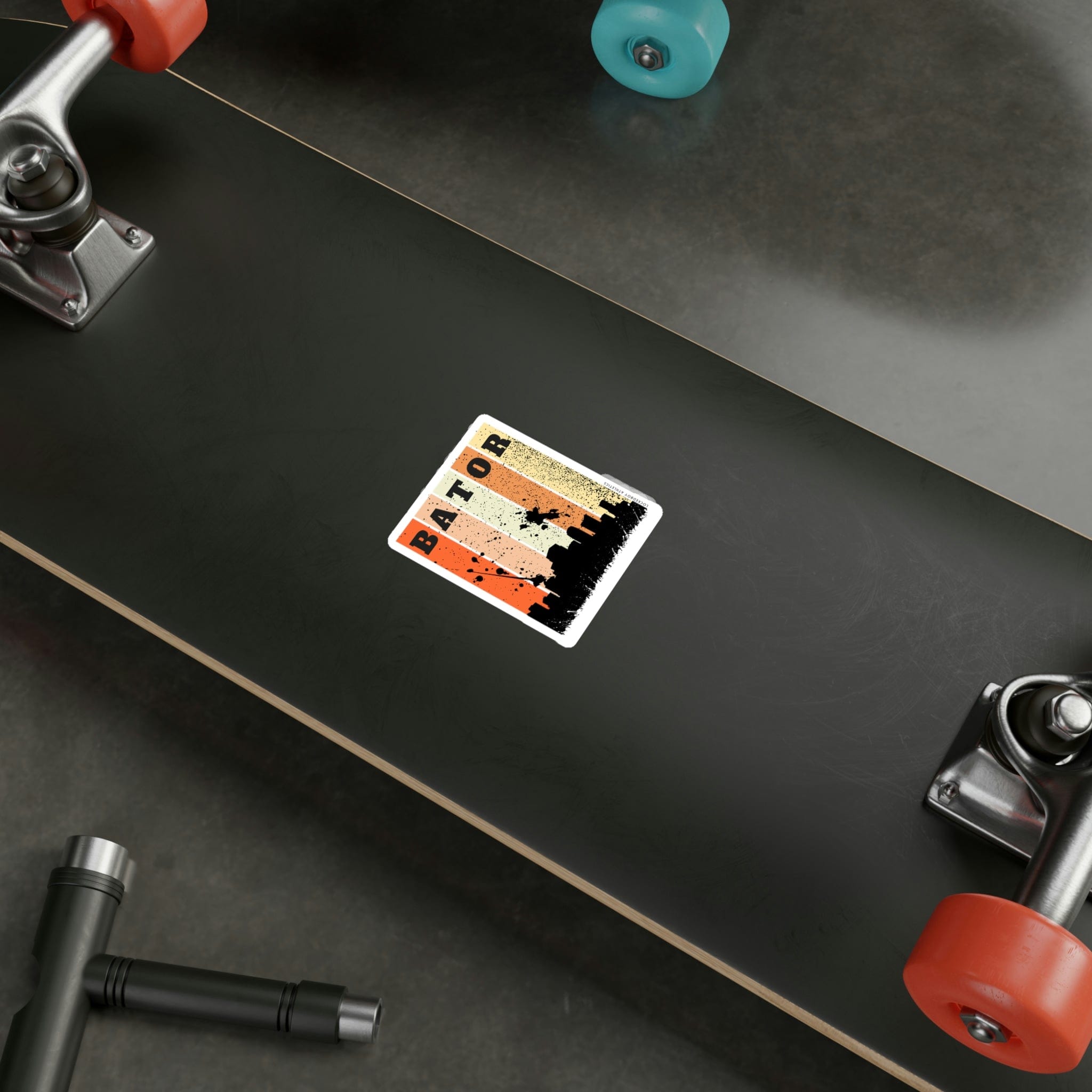 Bator City Vinyl Sticker