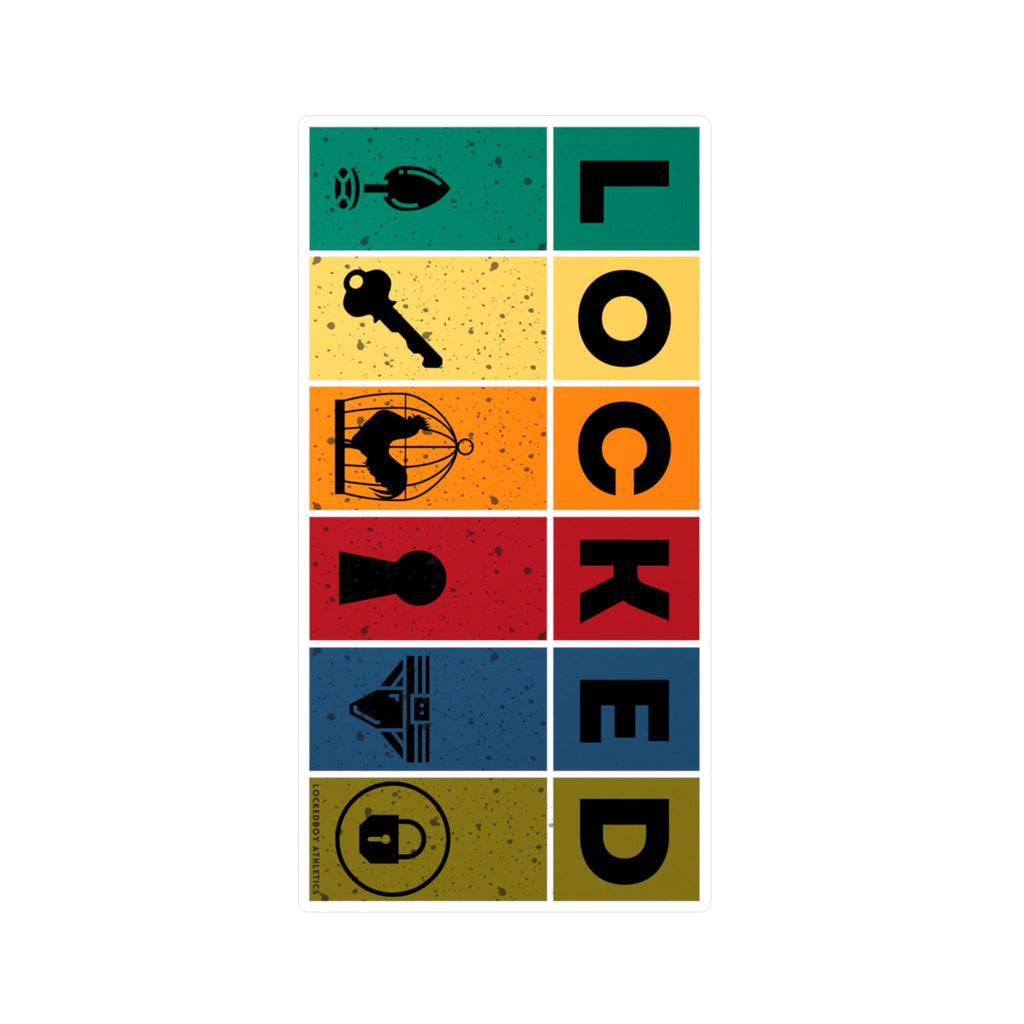 LOCKED Block Sticker