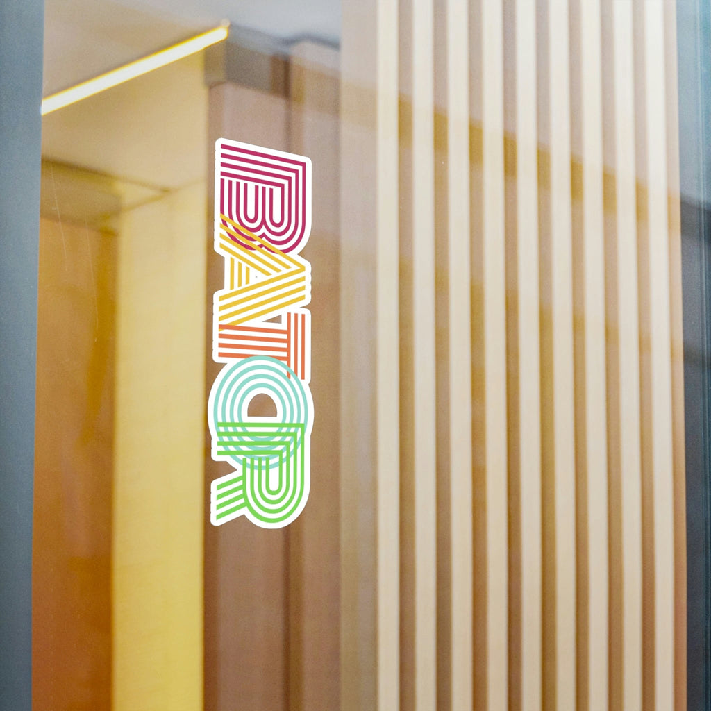 Retro Bator Vinyl Sticker
