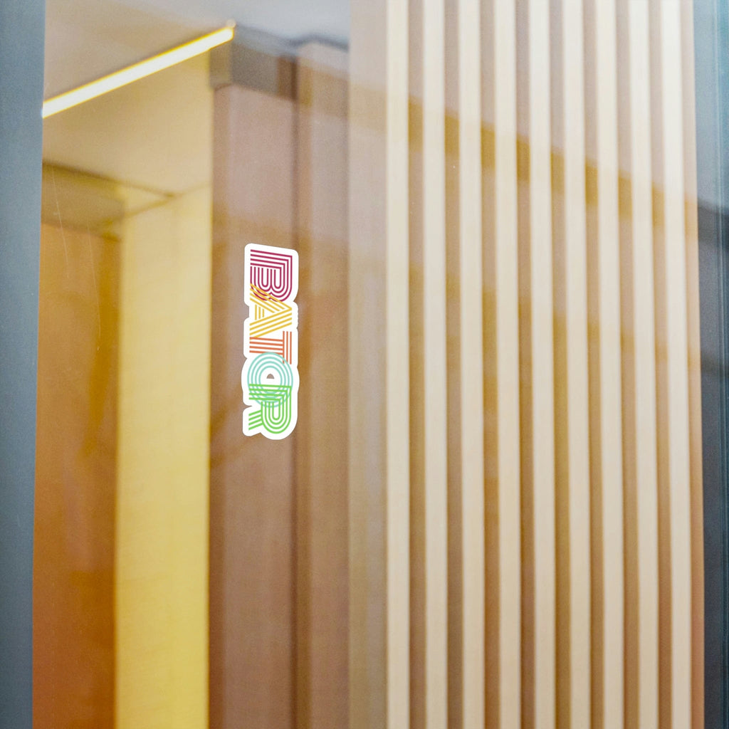 Retro Bator Vinyl Sticker