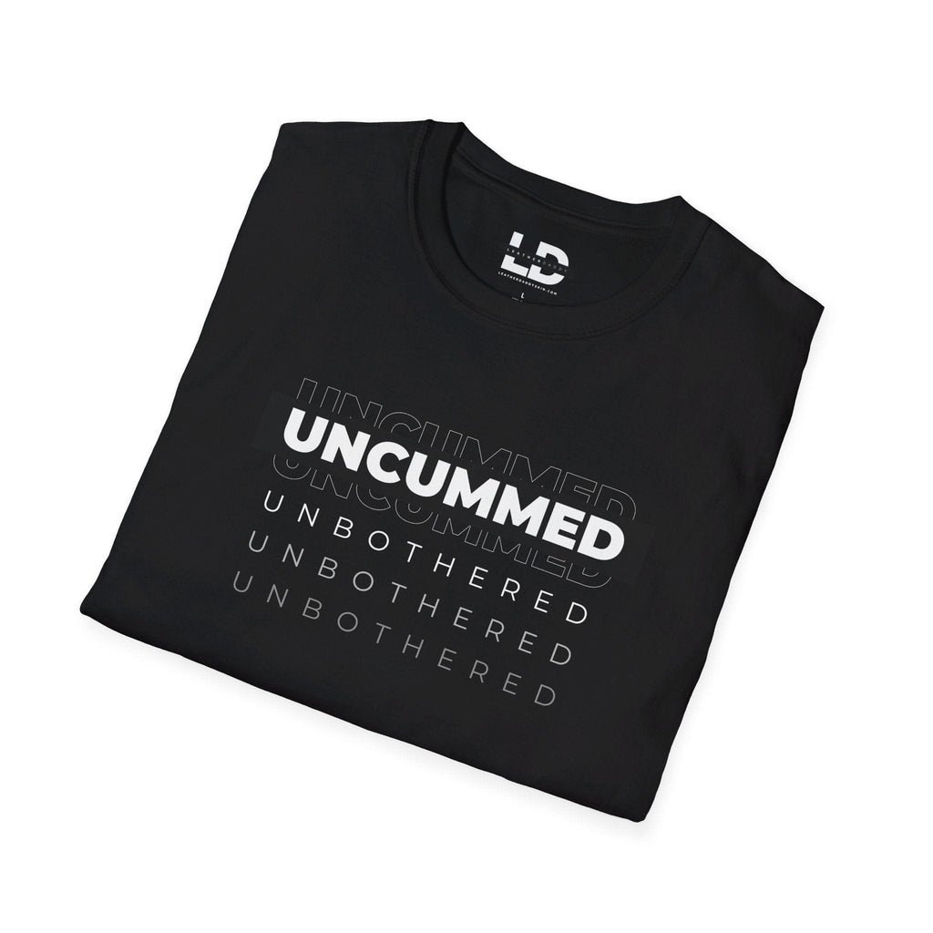 Repeat Unc*mmed & Unbothered T-Shirt - Lockedboy Athletics by LeatherDaddy