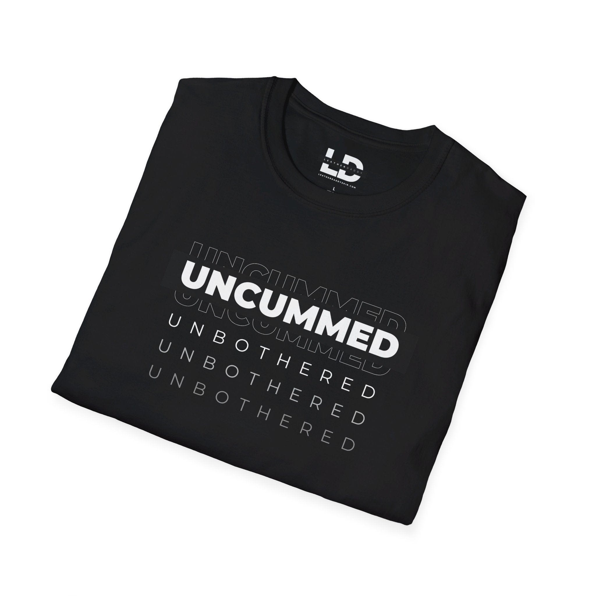 Repeat Unc*mmed & Unbothered T-Shirt - Lockedboy Athletics by LeatherDaddy