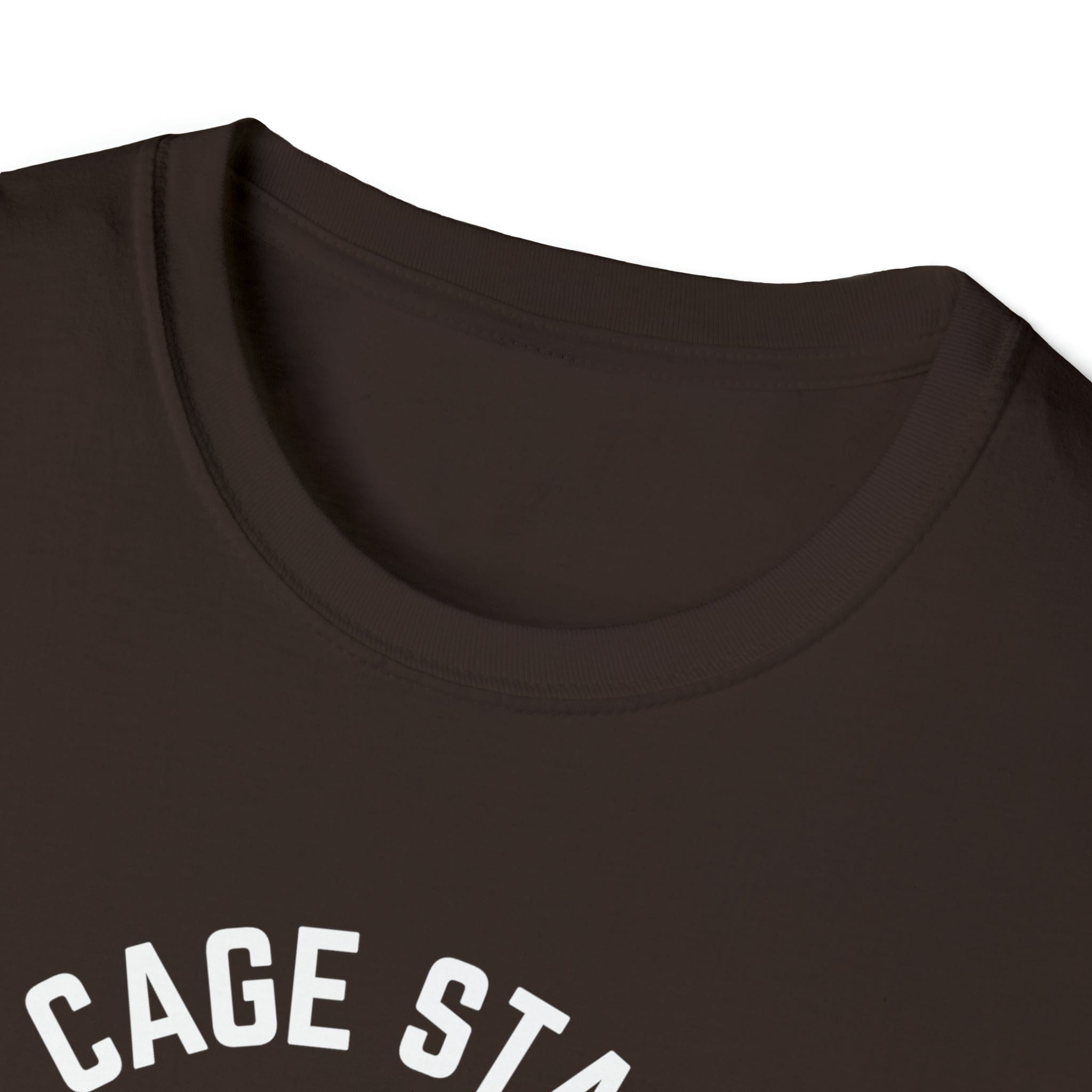 The Cage Stays On LUX - Chastity Tshirt