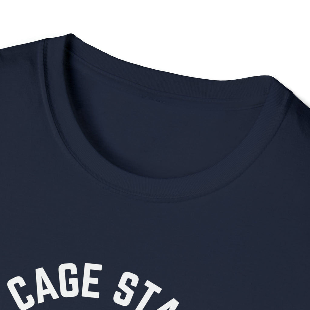The Cage Stays On LUX - Chastity Tshirt